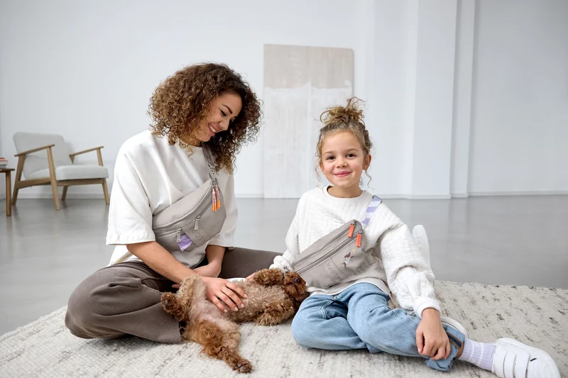 Leckerlibeutel Mini Enja Taupe