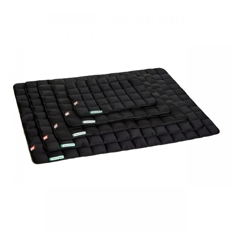 Steppdecke Schwarz