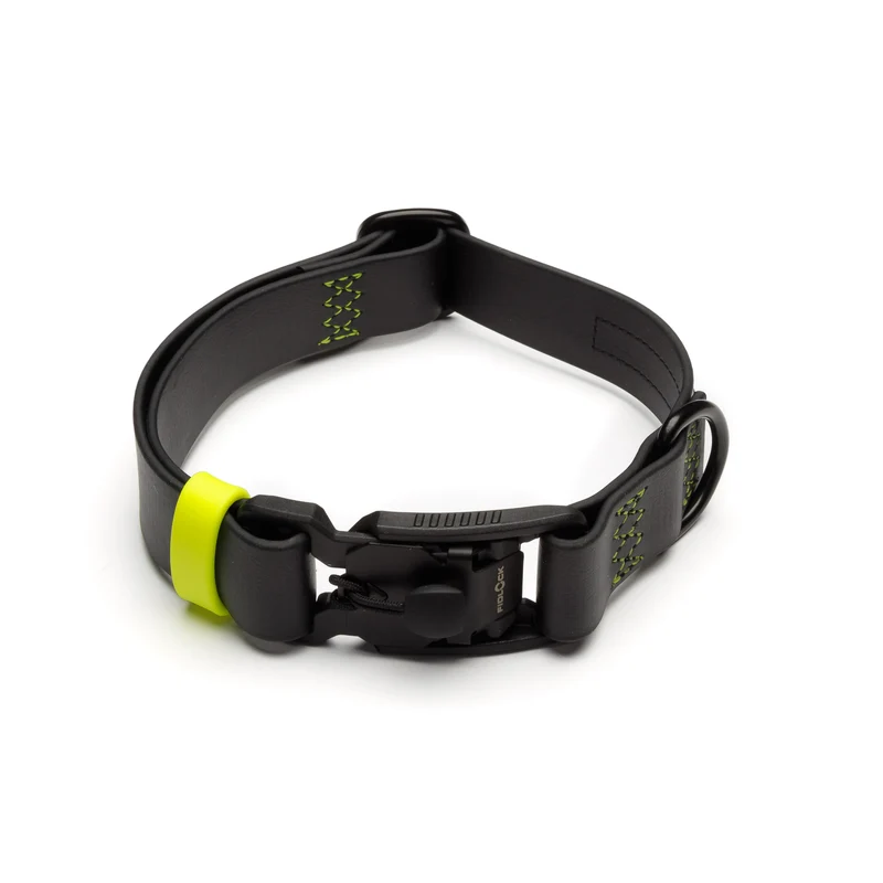 Hundehalsband BioThane Ipanema Black C7 x LEVEY