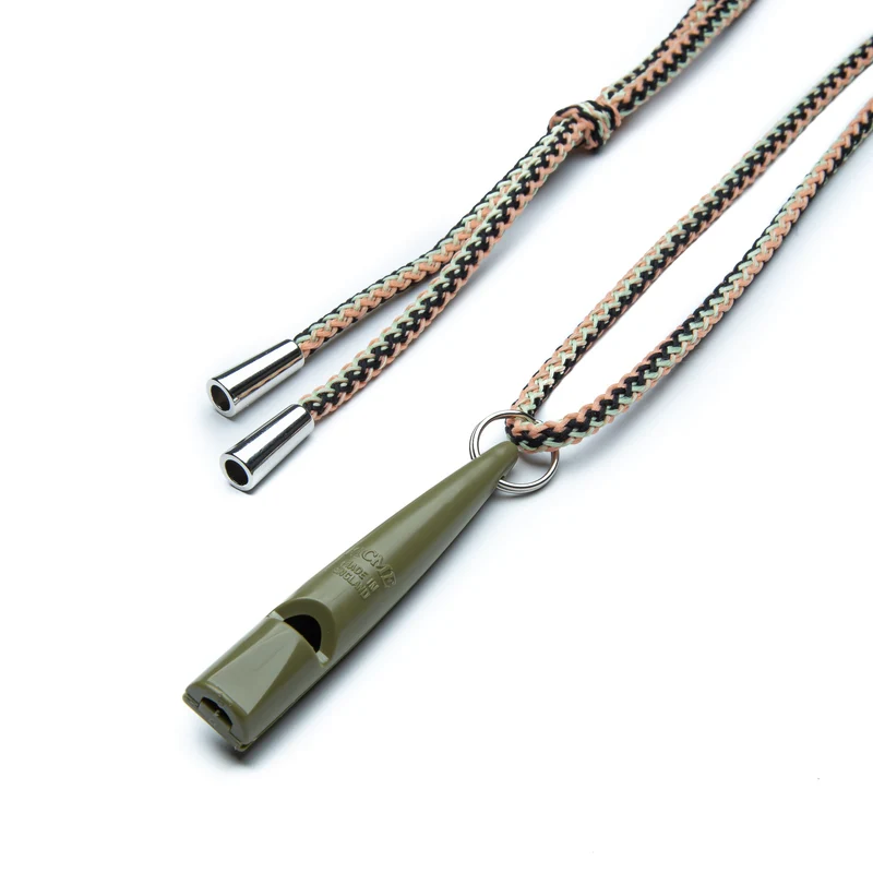 Hundepfeife ACME 210.5 mit Umhängeband Olive