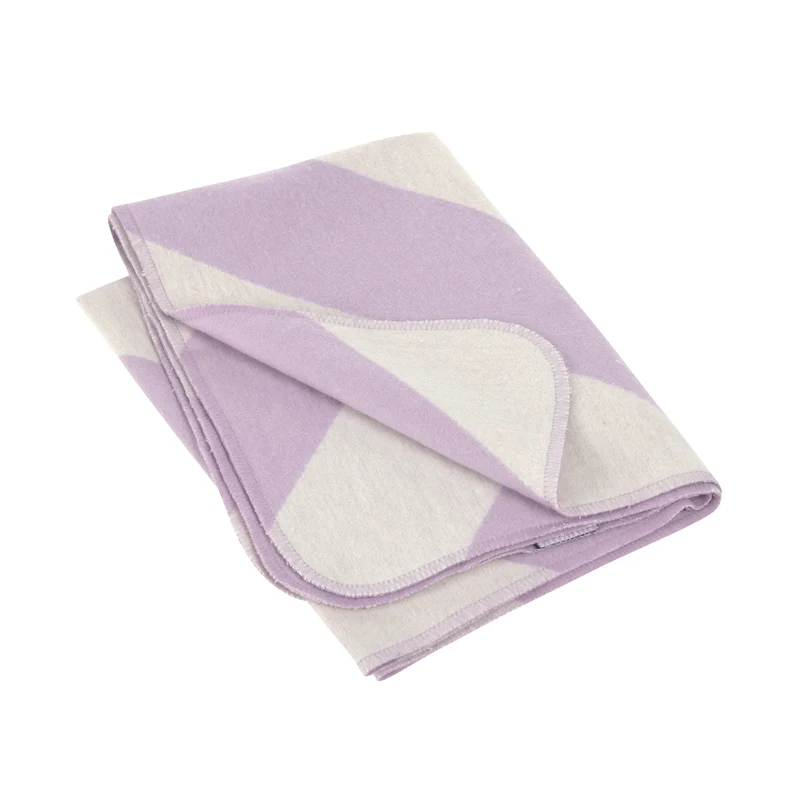 Hundedecke Ida Streifen Rosa Lila