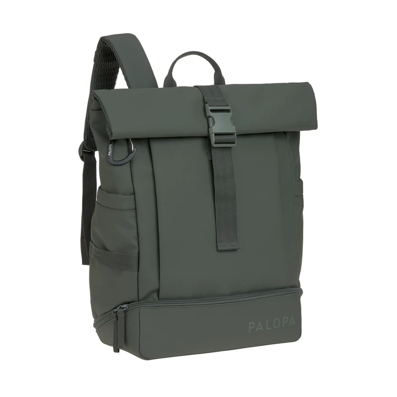 Rucksack Rolltop Yoska Dunkelgrün