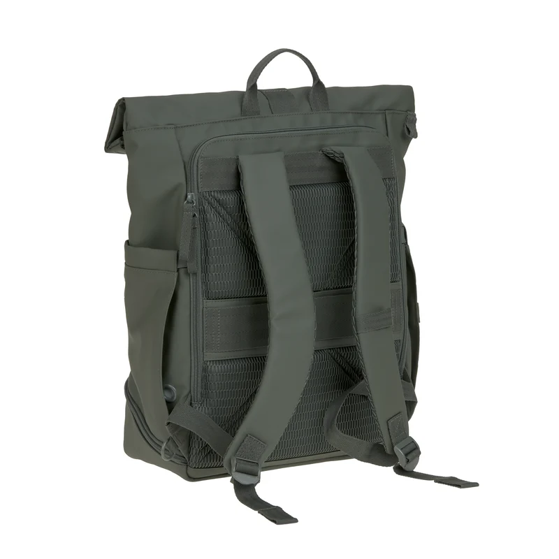 Rucksack Rolltop Yoska Dunkelgrün