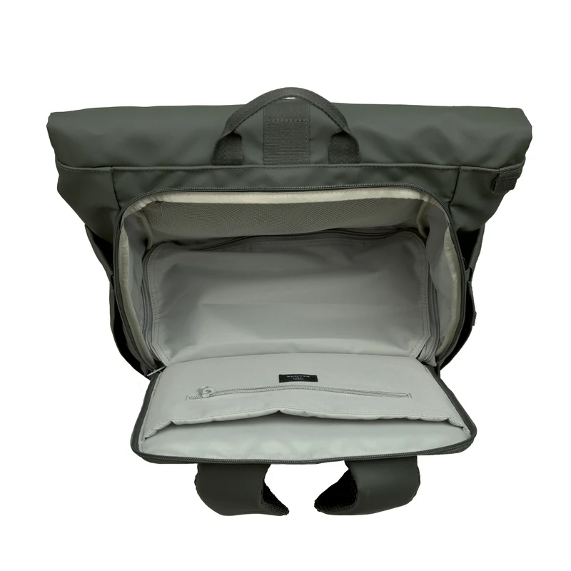 Rucksack Rolltop Yoska Dunkelgrün