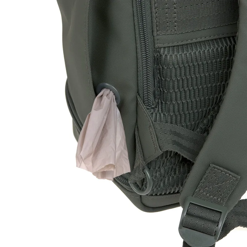 Rucksack Rolltop Yoska Dunkelgrün