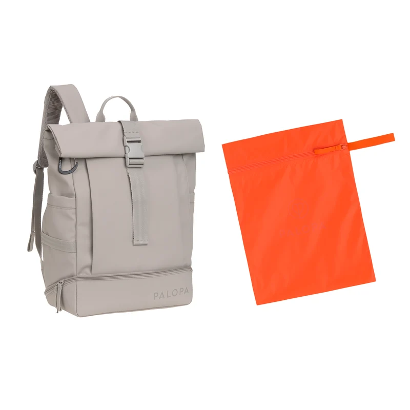 Rucksack Rolltop Yoska Taupe