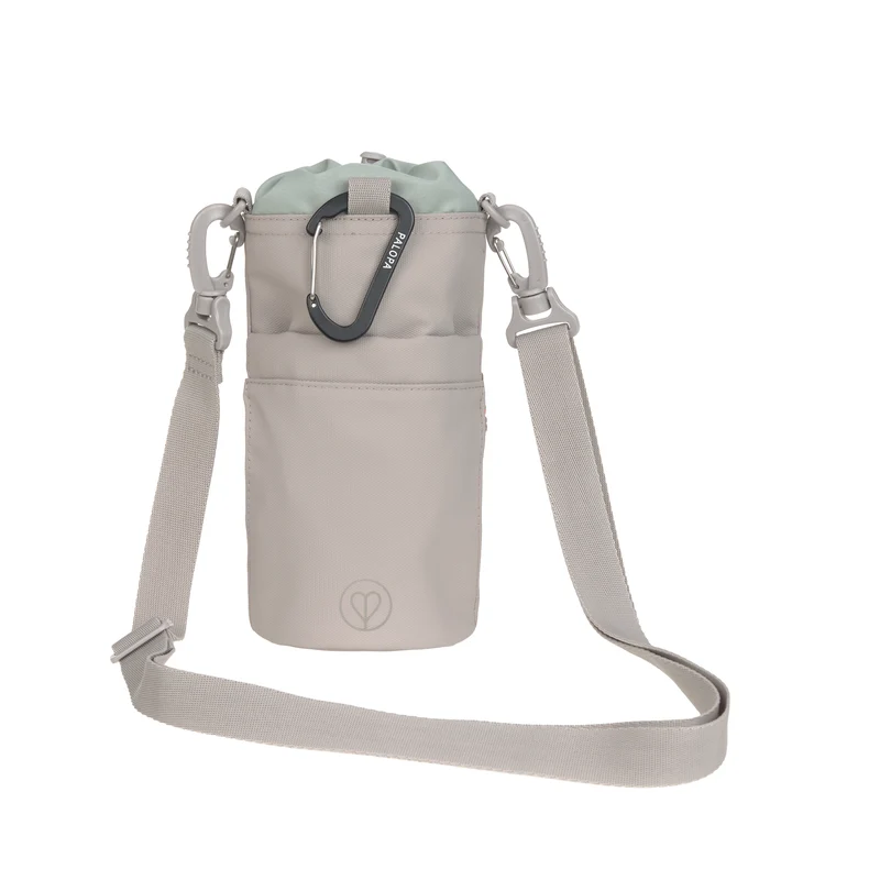 Flaschen- und Leckerlitasche Boudi Taupe
