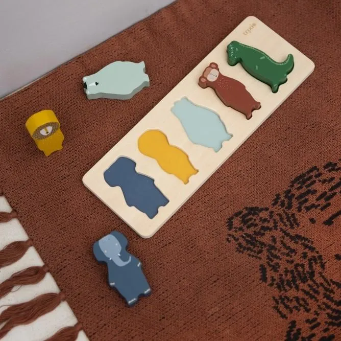 Holzspielzeug HOLZPUZZLE mit Tieren für Kinder von Trixie