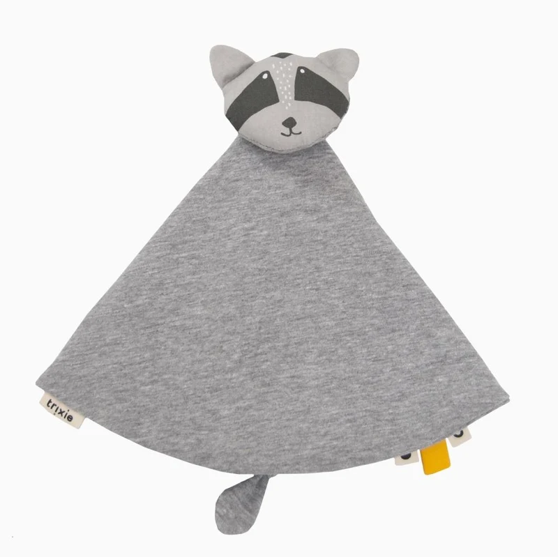 Schnuffeltuch ANIMALS für Baby Bio Baumwolle von Trixie