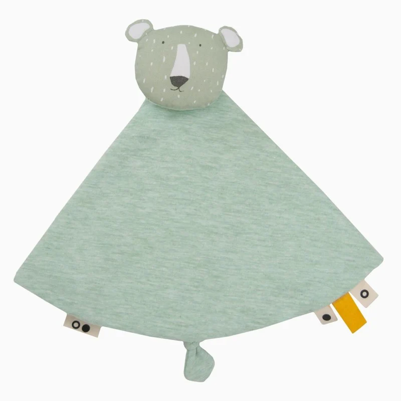 Schnuffeltuch ANIMALS für Baby Bio Baumwolle von Trixie