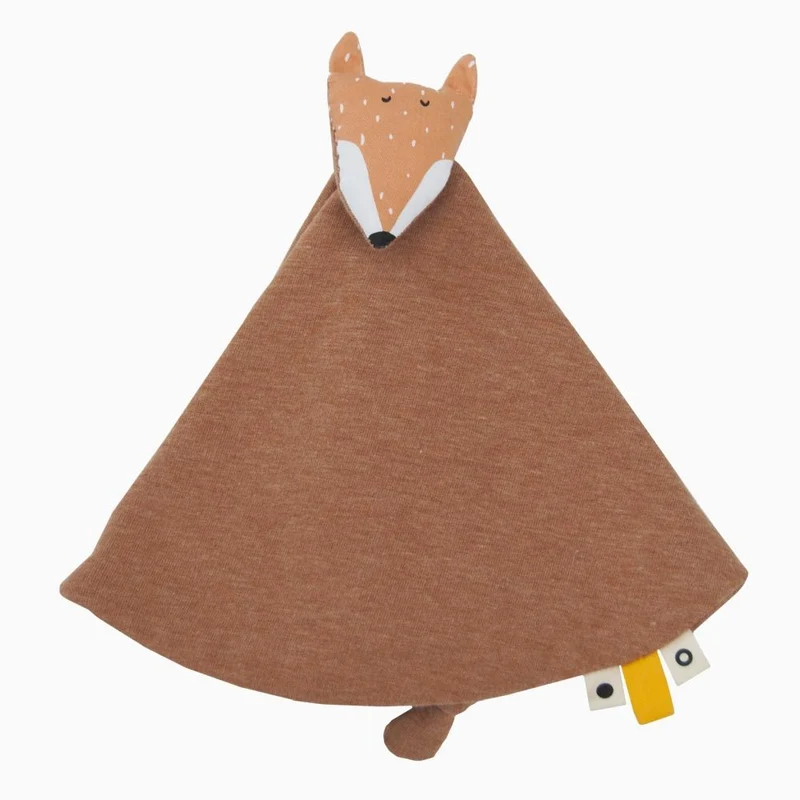 Schnuffeltuch ANIMALS für Baby Bio Baumwolle von Trixie
