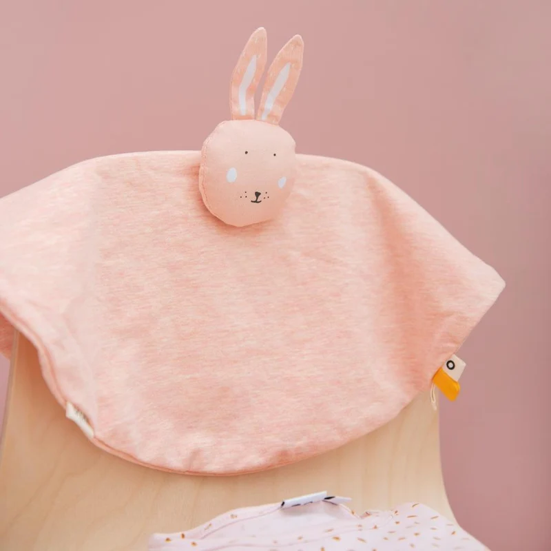Schnuffeltuch ANIMALS für Baby Bio Baumwolle von Trixie