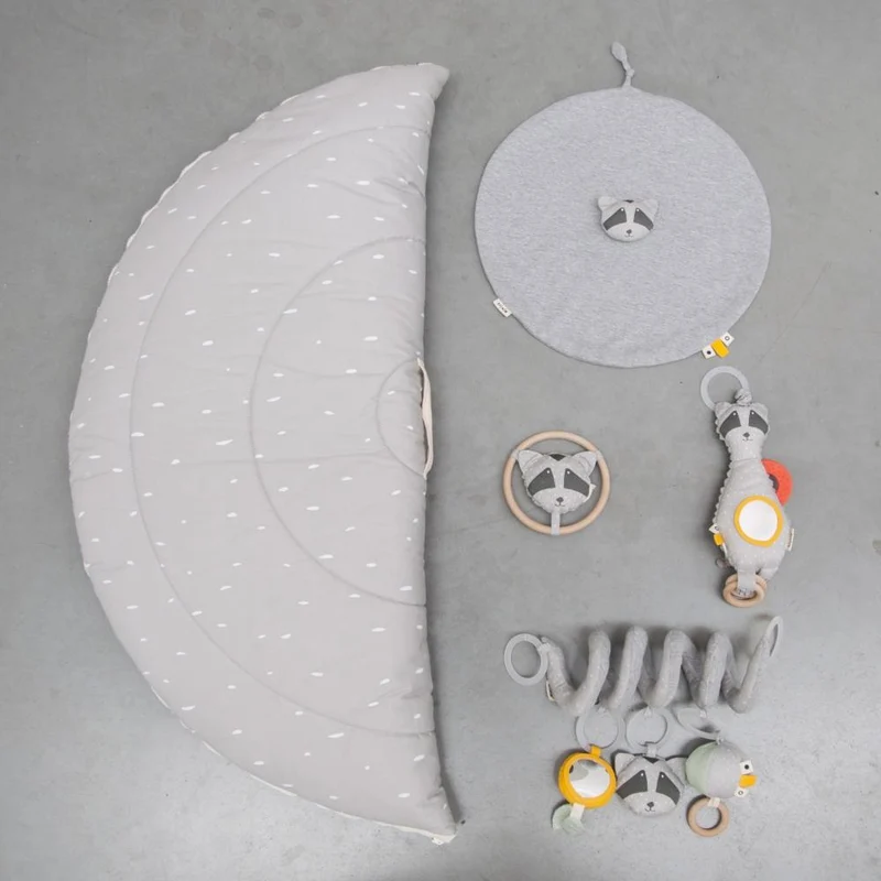 Schnuffeltuch ANIMALS für Baby Bio Baumwolle von Trixie