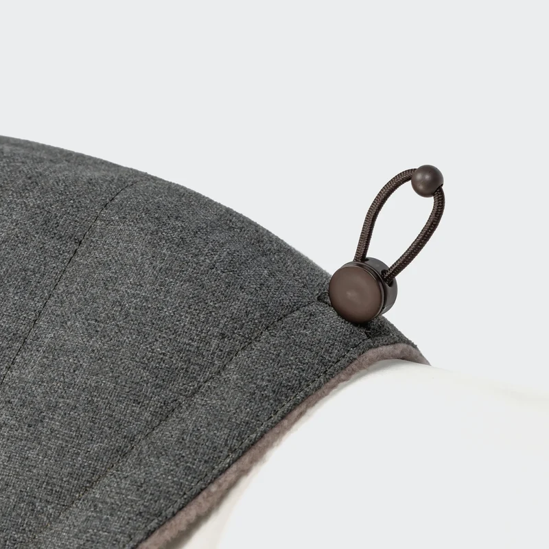 Hundemantel Brooklyn Light Graphite