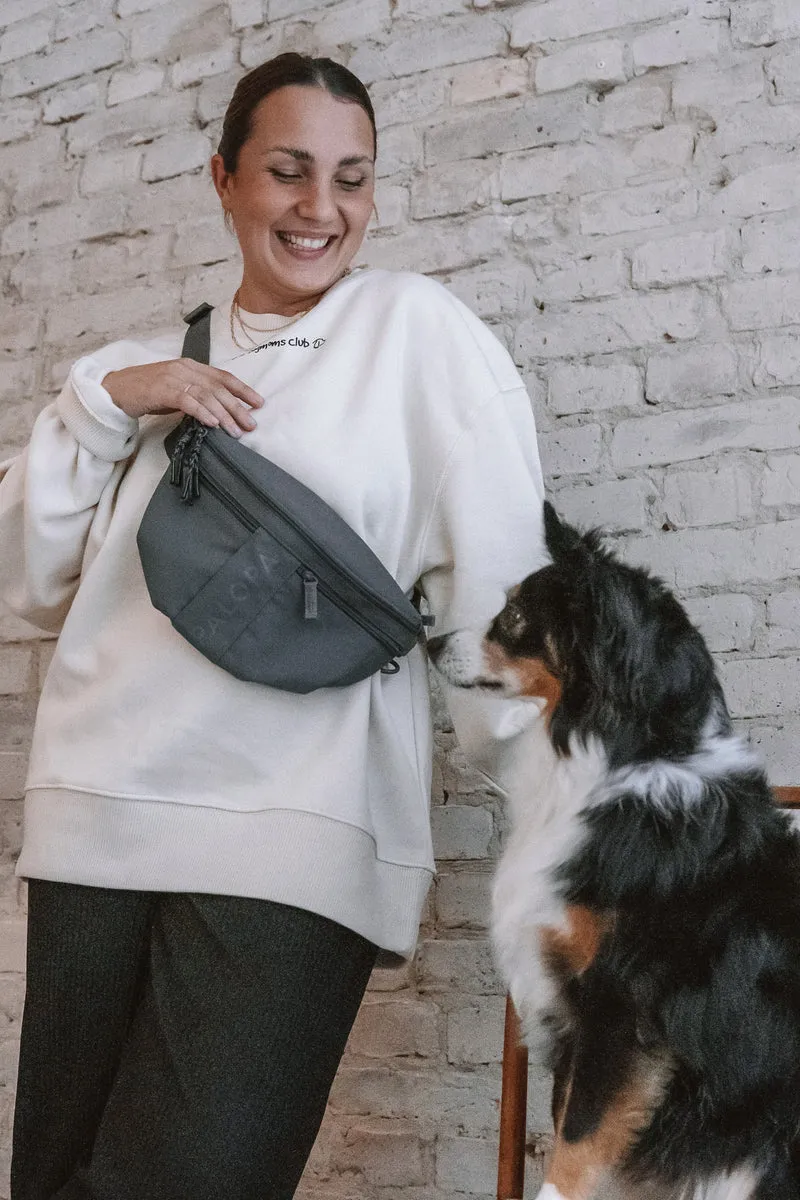 Set: Hunde Leckerlibeutel Emma & Hundereisenapf Tura Anthrazit
