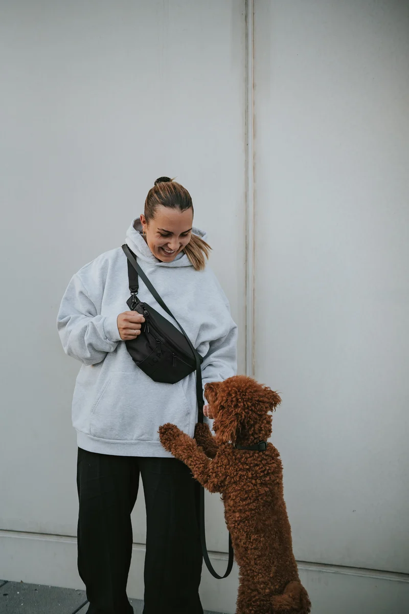 Hunde Leckerlibeutel Emma Schwarz