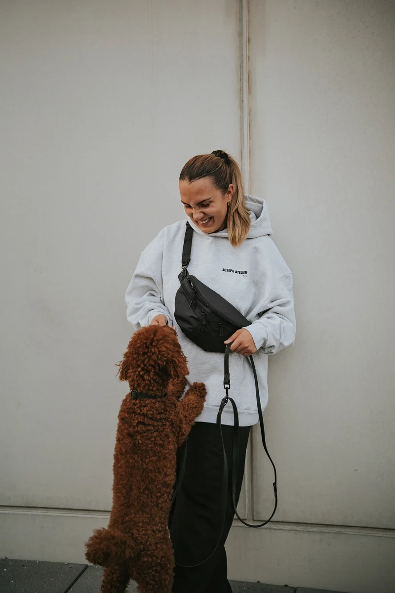 Hunde Leckerlibeutel Emma Schwarz