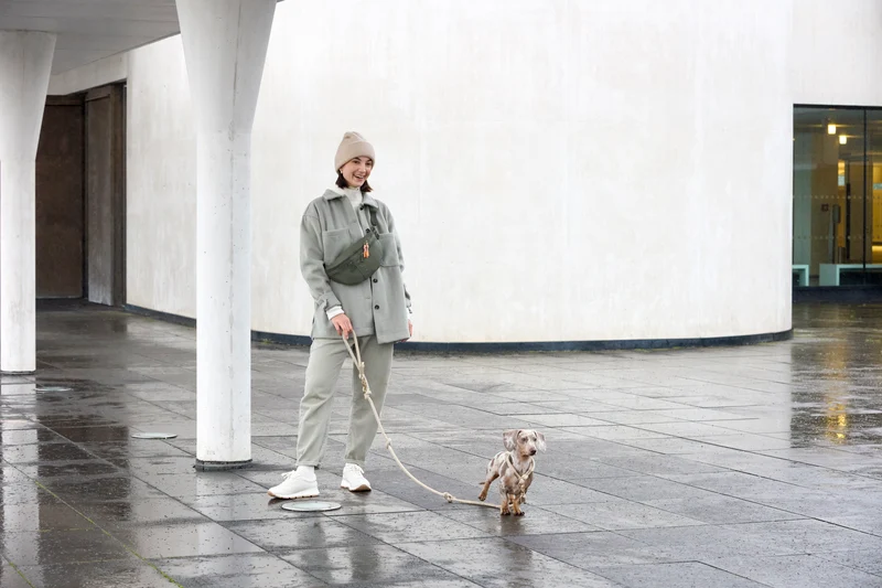 Hunde Leckerlibeutel Emma Dunkelgrün