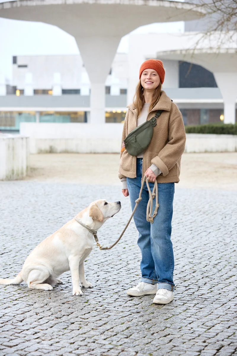 Hunde Leckerlibeutel Emma Dunkelgrün
