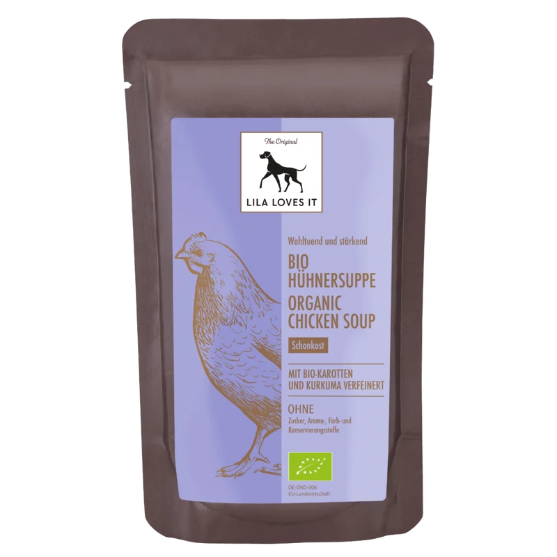 Bio-Hühnersuppe