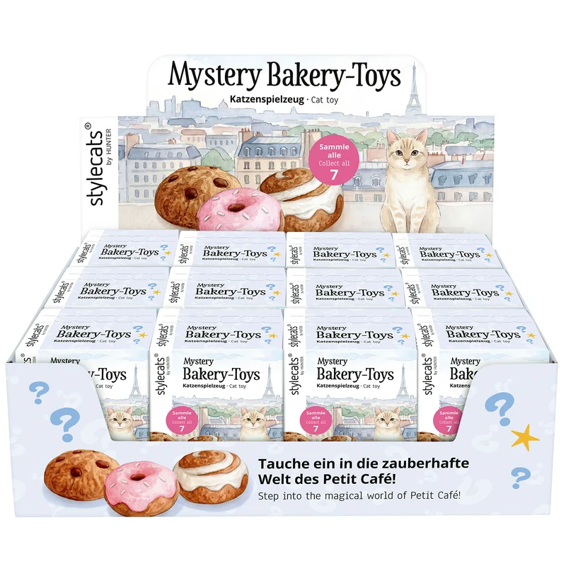 Katzenspielzeug Mystery Cat Toys Bakery