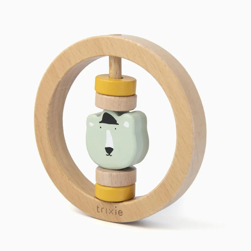 Holzrassel ANIMALS rund aus Holz für Baby von Trixie