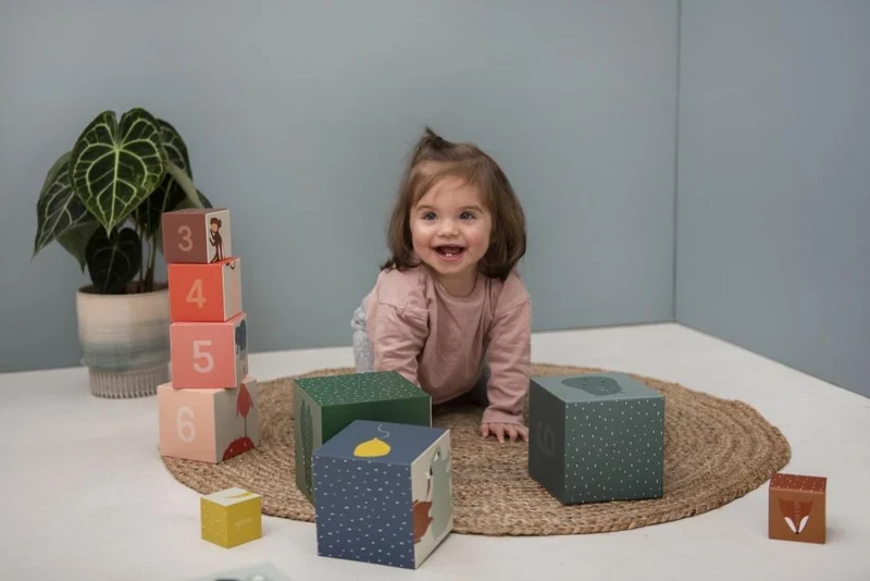 Spielzeug STAPELTURM aus Pappe für Kinder von Trixie