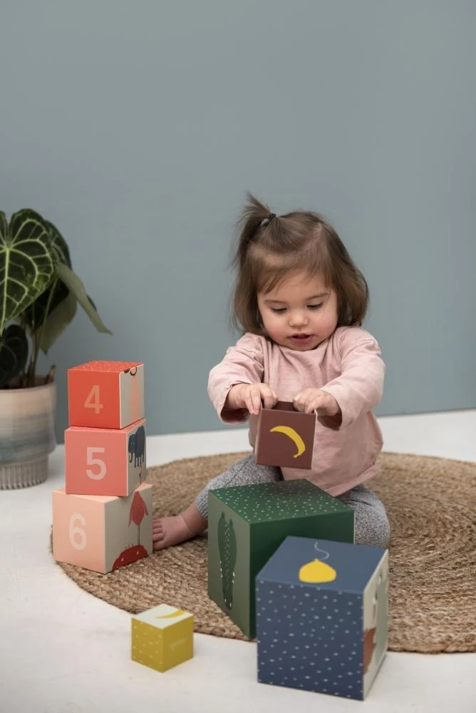 Spielzeug STAPELTURM aus Pappe für Kinder von Trixie
