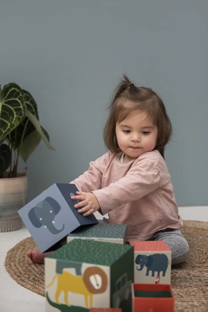 Spielzeug STAPELTURM aus Pappe für Kinder von Trixie