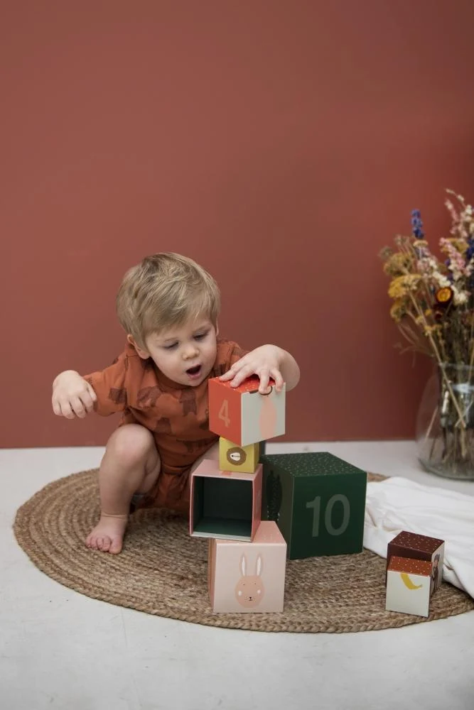 Spielzeug STAPELTURM aus Pappe für Kinder von Trixie