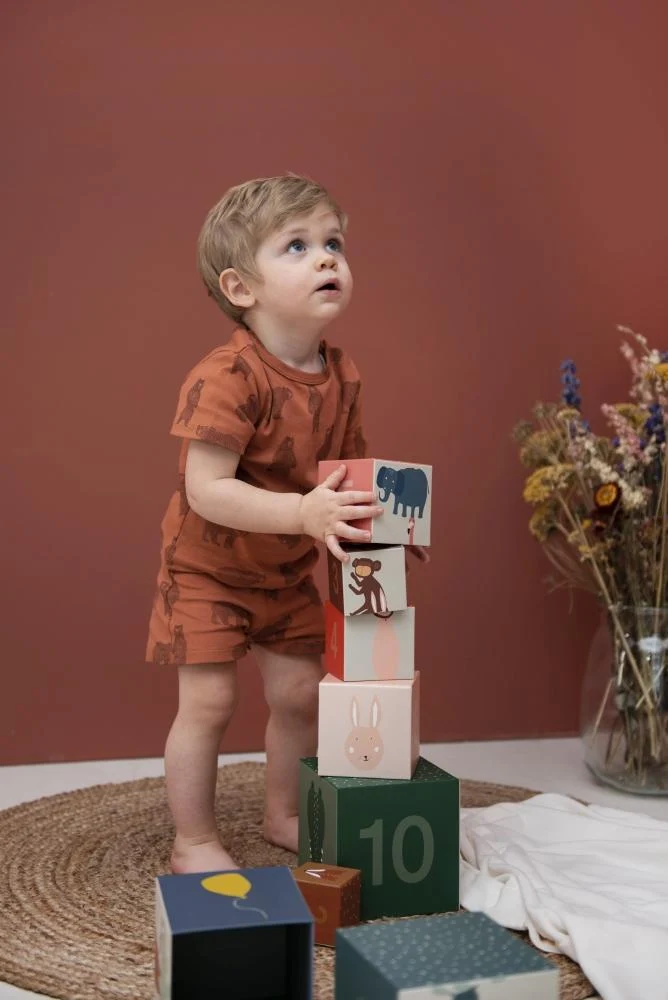 Spielzeug STAPELTURM aus Pappe für Kinder von Trixie