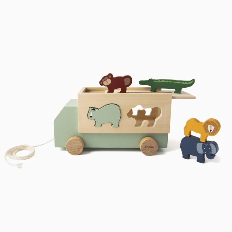 Holzspielzeug TIERTRUCK für Kinder von Trixie