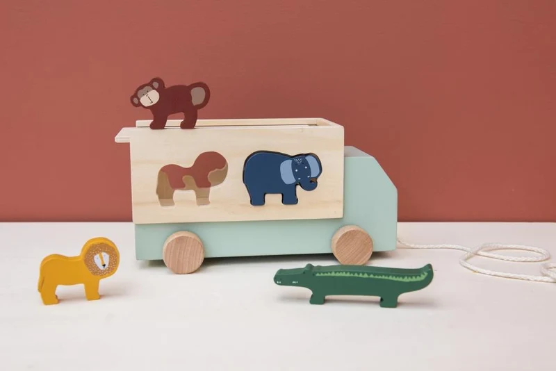 Holzspielzeug TIERTRUCK für Kinder von Trixie