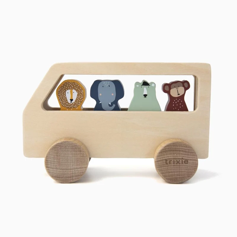 Holzspielzeug TIERBUS für Kinder von Trixie