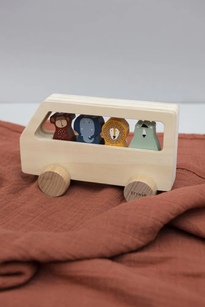 Holzspielzeug TIERBUS für Kinder von Trixie