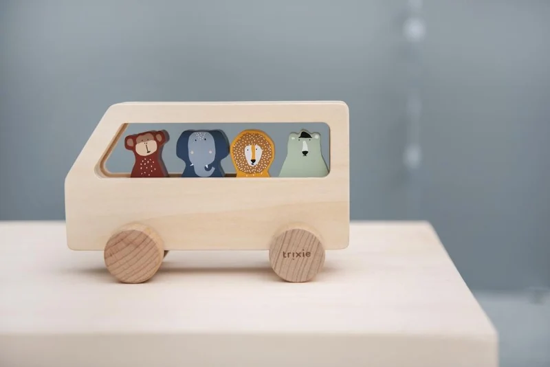 Holzspielzeug TIERBUS für Kinder von Trixie