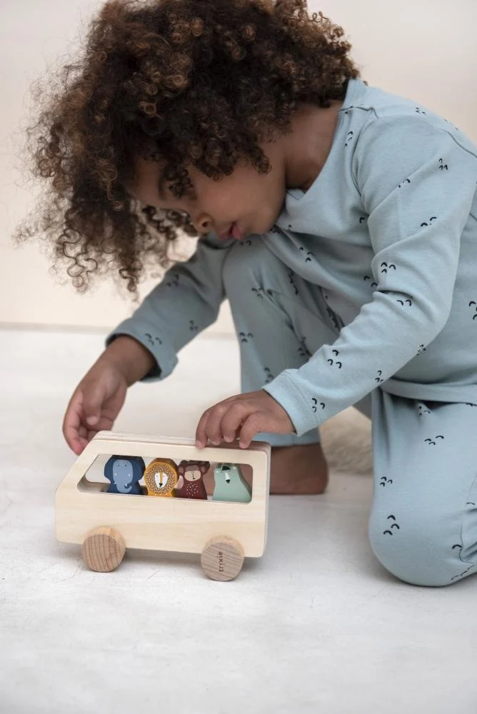 Holzspielzeug TIERBUS für Kinder von Trixie