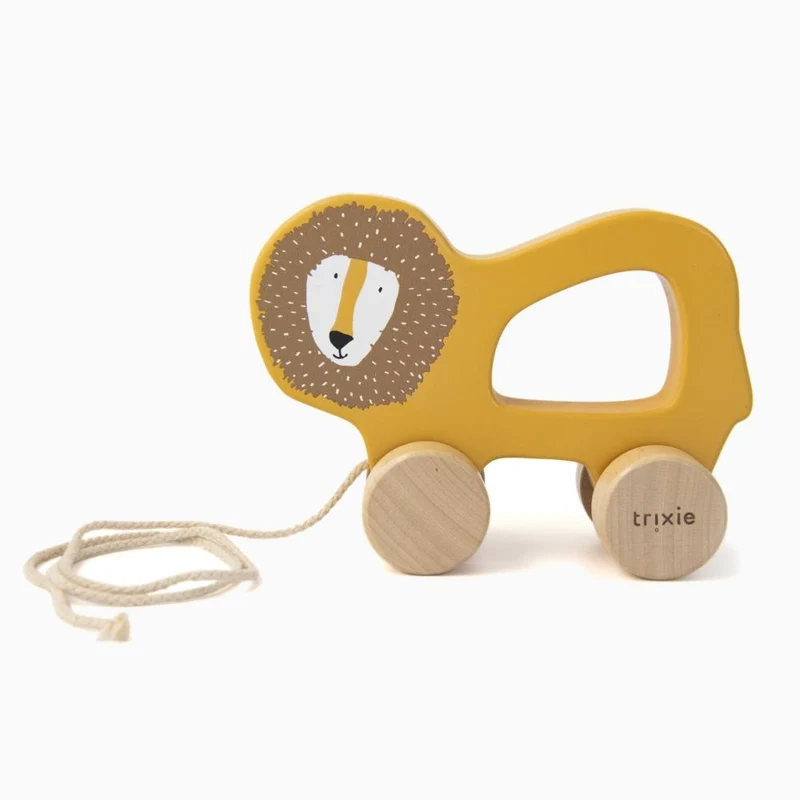 Nachziehtier ANIMALS aus Holz für Kinder von Trixie