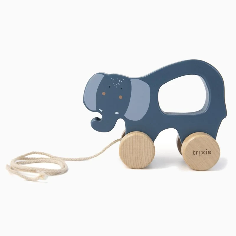Nachziehtier ANIMALS aus Holz für Kinder von Trixie