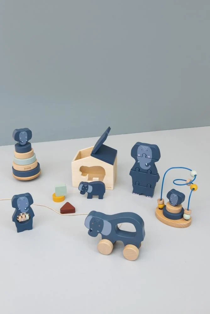 Nachziehtier ANIMALS aus Holz für Kinder von Trixie
