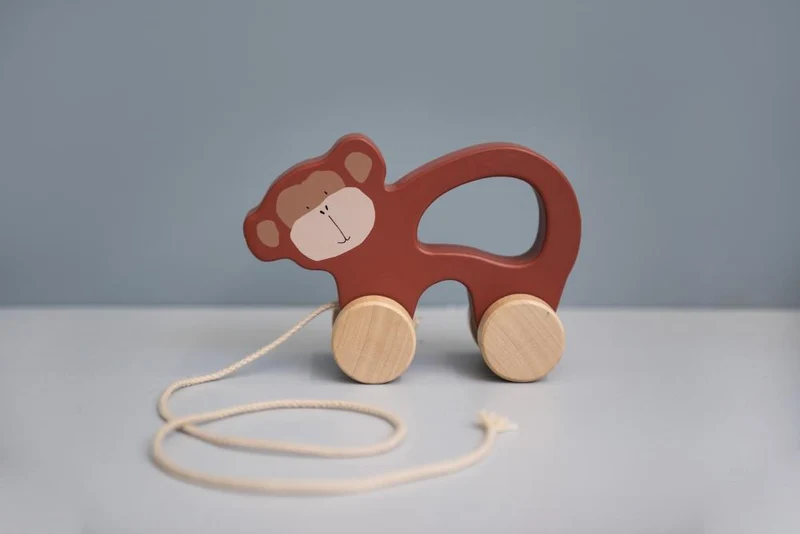 Nachziehtier ANIMALS aus Holz für Kinder von Trixie