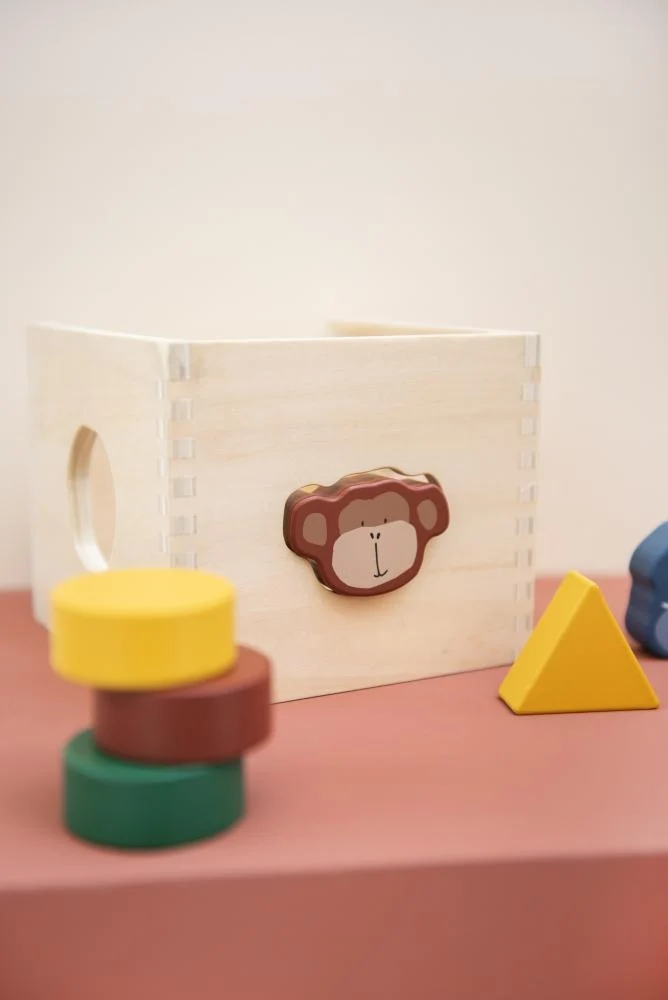 Steckspiel ANIMALS Holz für Kinder von Trixie