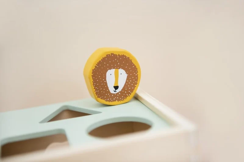 Steckspiel ANIMALS Holz für Kinder von Trixie