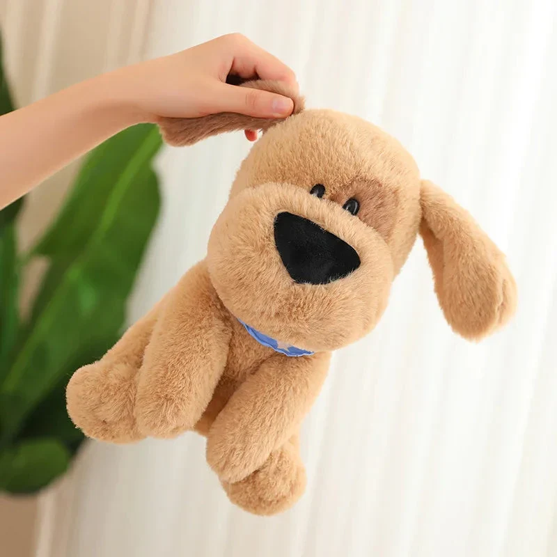 Plüschtier Fluffy Hund – Kuscheltier - Stofftier weich
