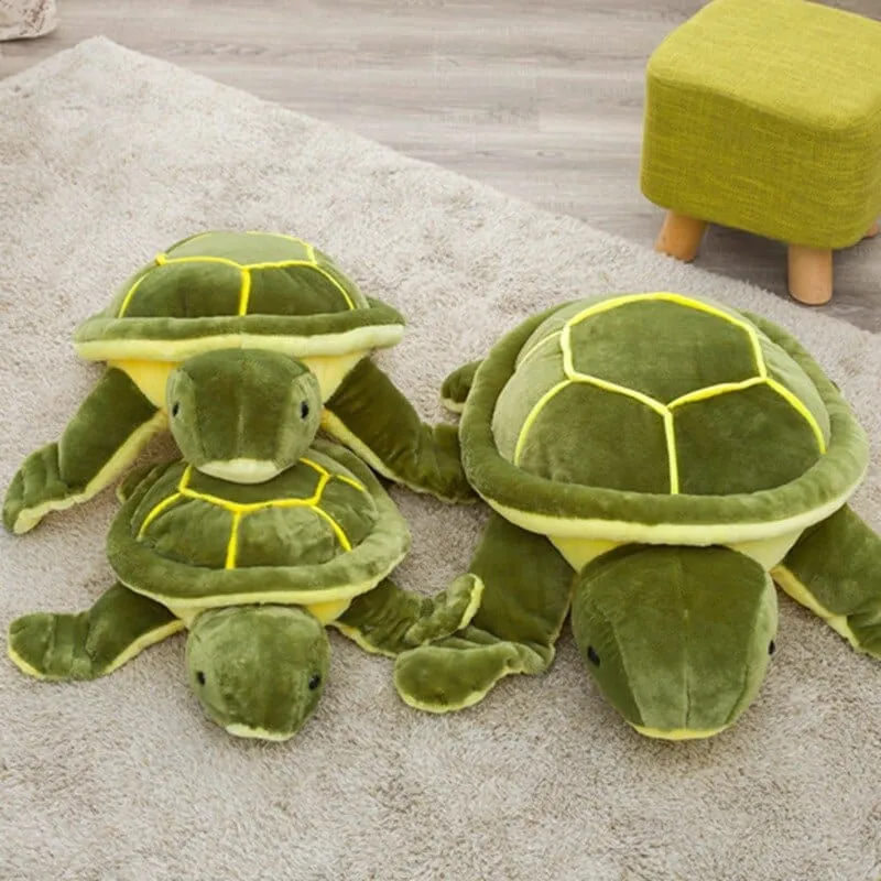 Plüschtier Schildkröte – Kuscheltier - Stofftier weich