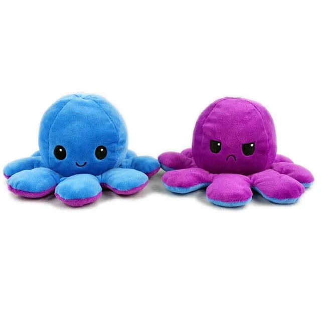 Plüschtier Wendefisch – Kuscheltier - Stofftier mit Design