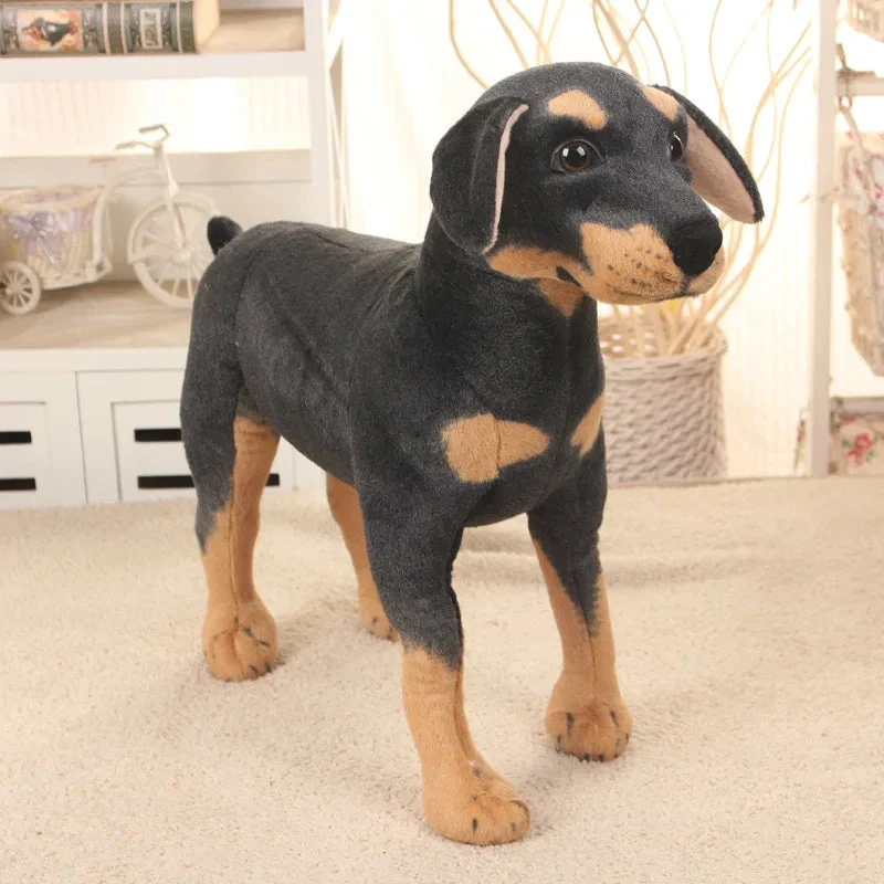 Plüschtier Schwarzbrauner Coonhound – Kuscheltier - Stofftier