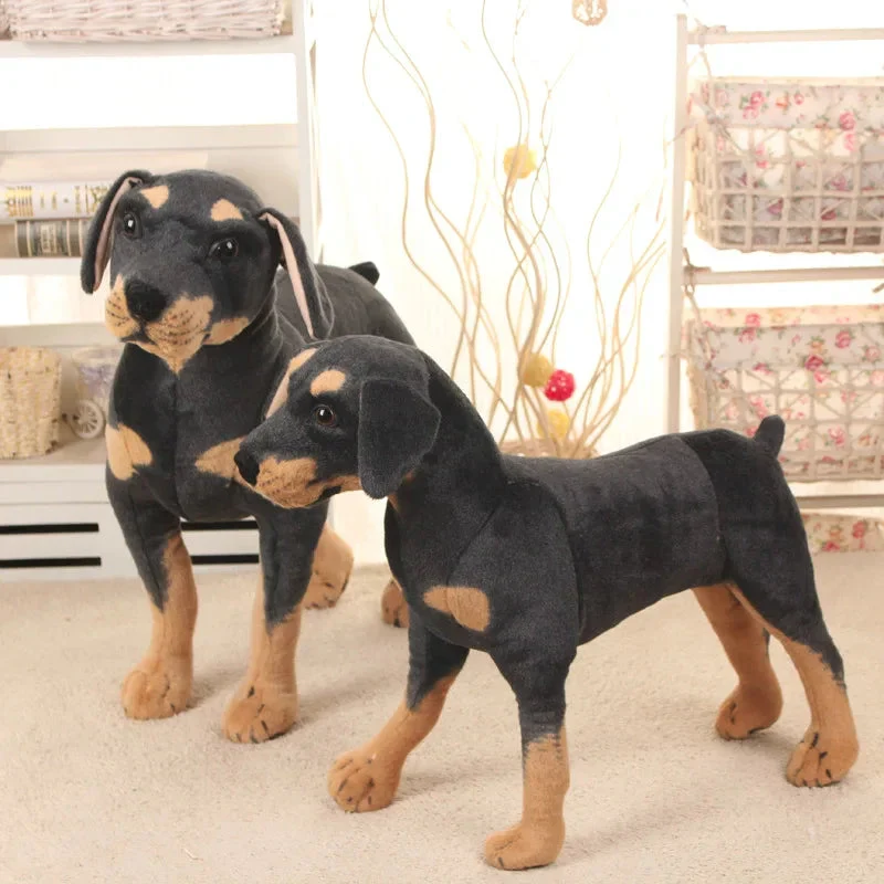 Plüschtier Schwarzbrauner Coonhound – Kuscheltier - Stofftier