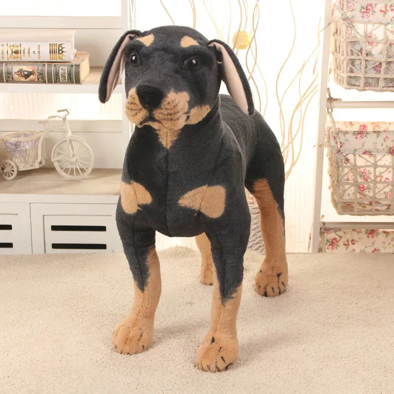 Plüschtier Schwarzbrauner Coonhound – Kuscheltier - Stofftier