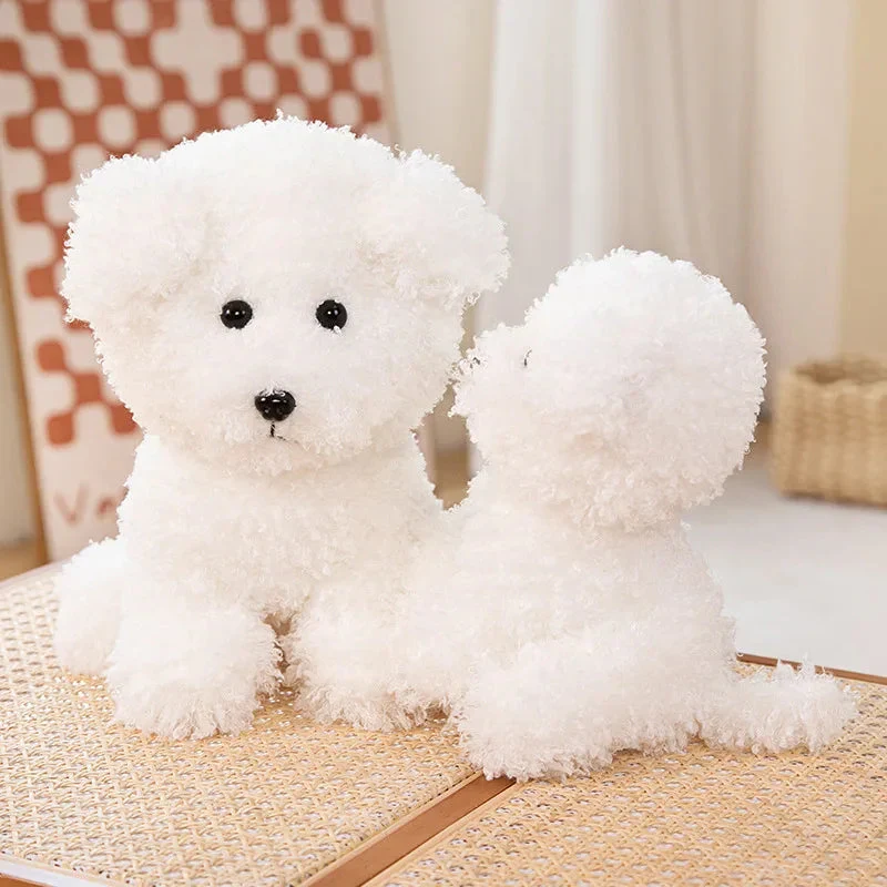 Plüschtier Bichon Frise – Kuscheltier - Stofftier weich